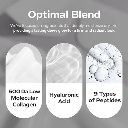 Melts Into Skin Overnight: Low-Molecular Deep Collagen Facial Mask