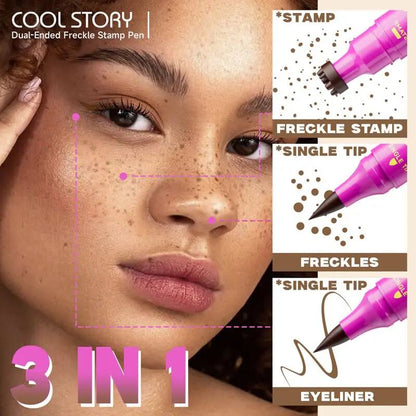 Waterproof Dual-Ended Freckle Pen