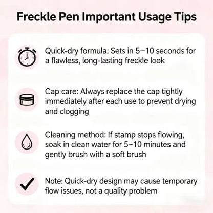 Waterproof Dual-Ended Freckle Pen