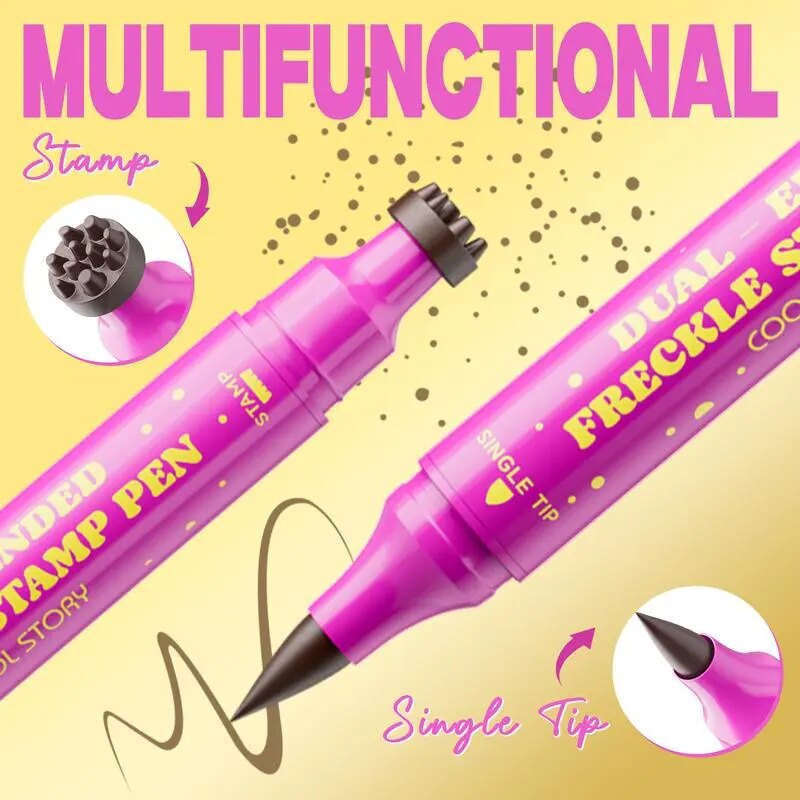 Waterproof Dual-Ended Freckle Pen