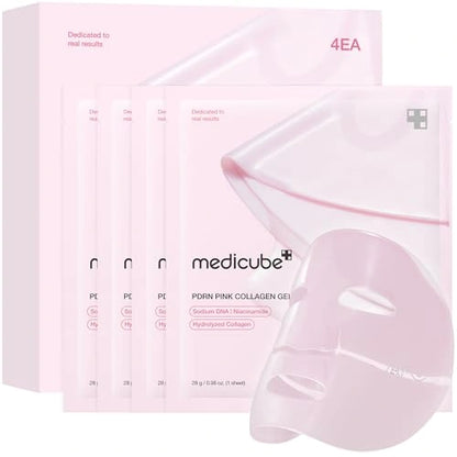 PDRN Pink Collagen Gel Mask (4 sheets)