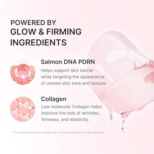 PDRN Pink Collagen Gel Mask (4 sheets)