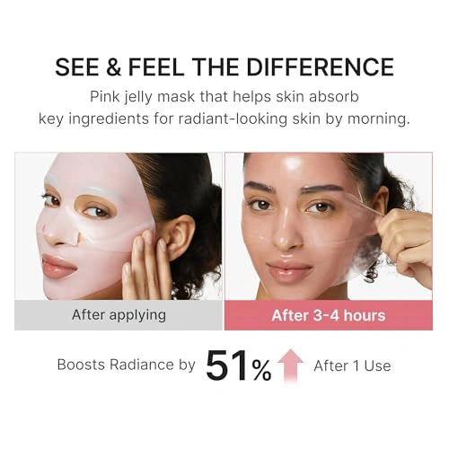 PDRN Pink Collagen Gel Mask (4 sheets)