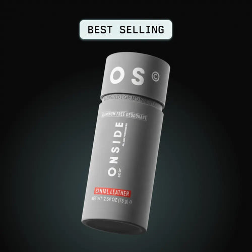48H Athlete-Grade Protection: Santal Leather Deodorant