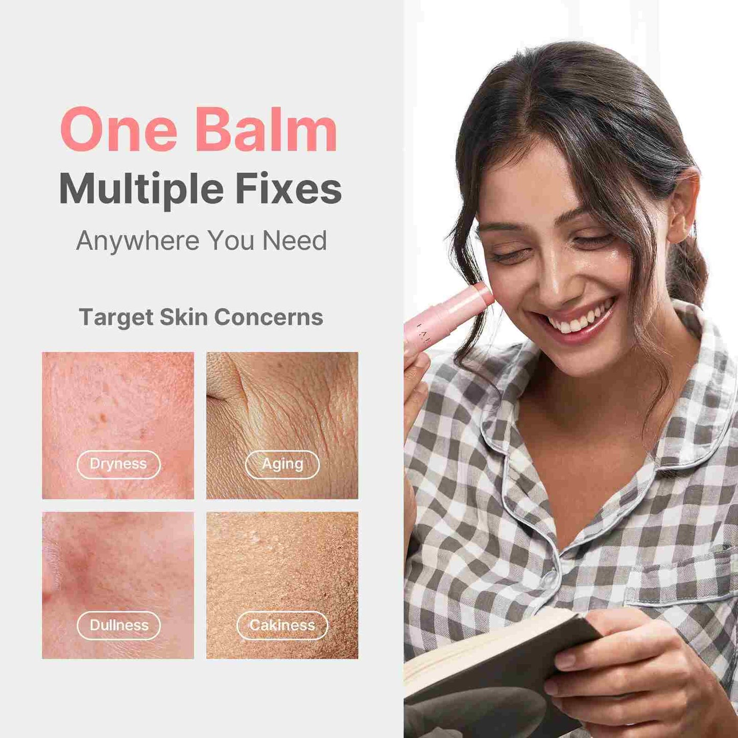 Erase Wrinkles Instantly: Hydrating Glow Multi-Balm Stick