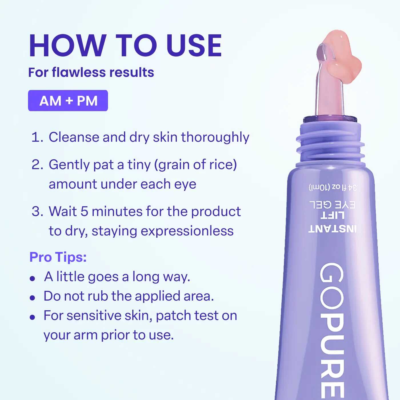 Instant Lift & Depuffing Eye Gel