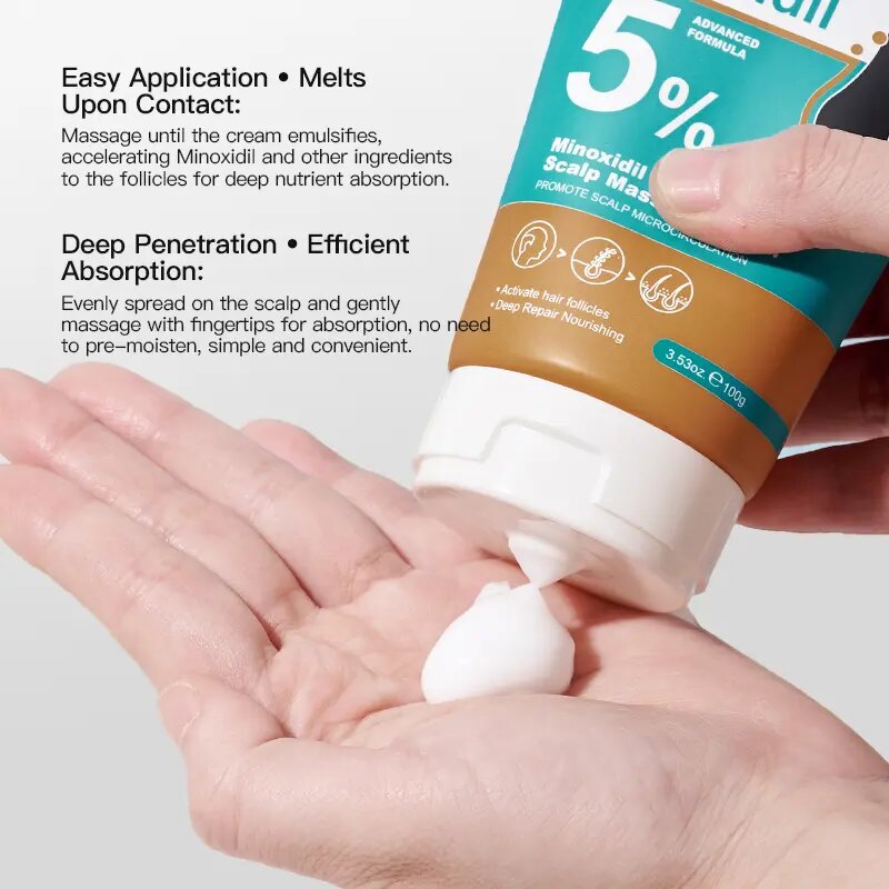 5% Minoxidil Hair Regrowth Cream