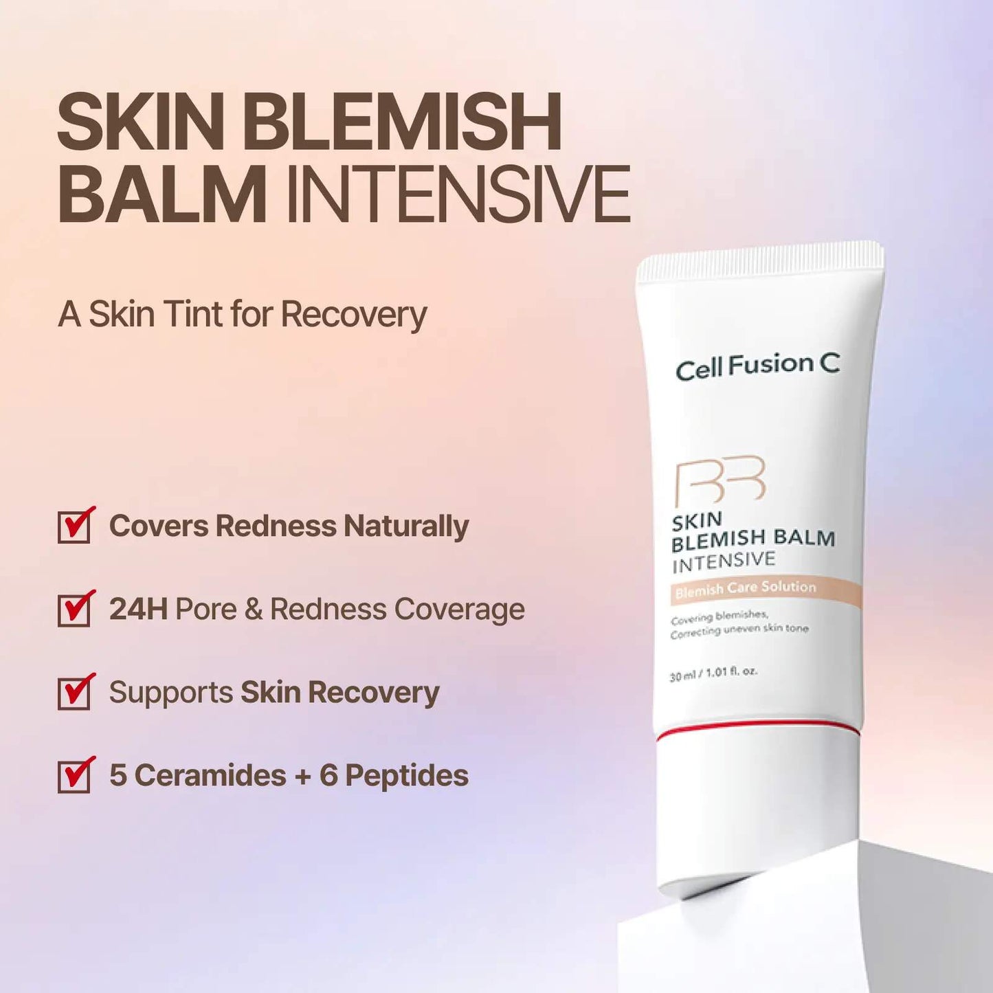 Instant Redness Calming & Seamless Coverage Tinted Moisturizer BB Cream