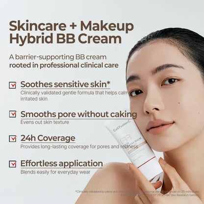 Instant Redness Calming & Seamless Coverage Tinted Moisturizer BB Cream