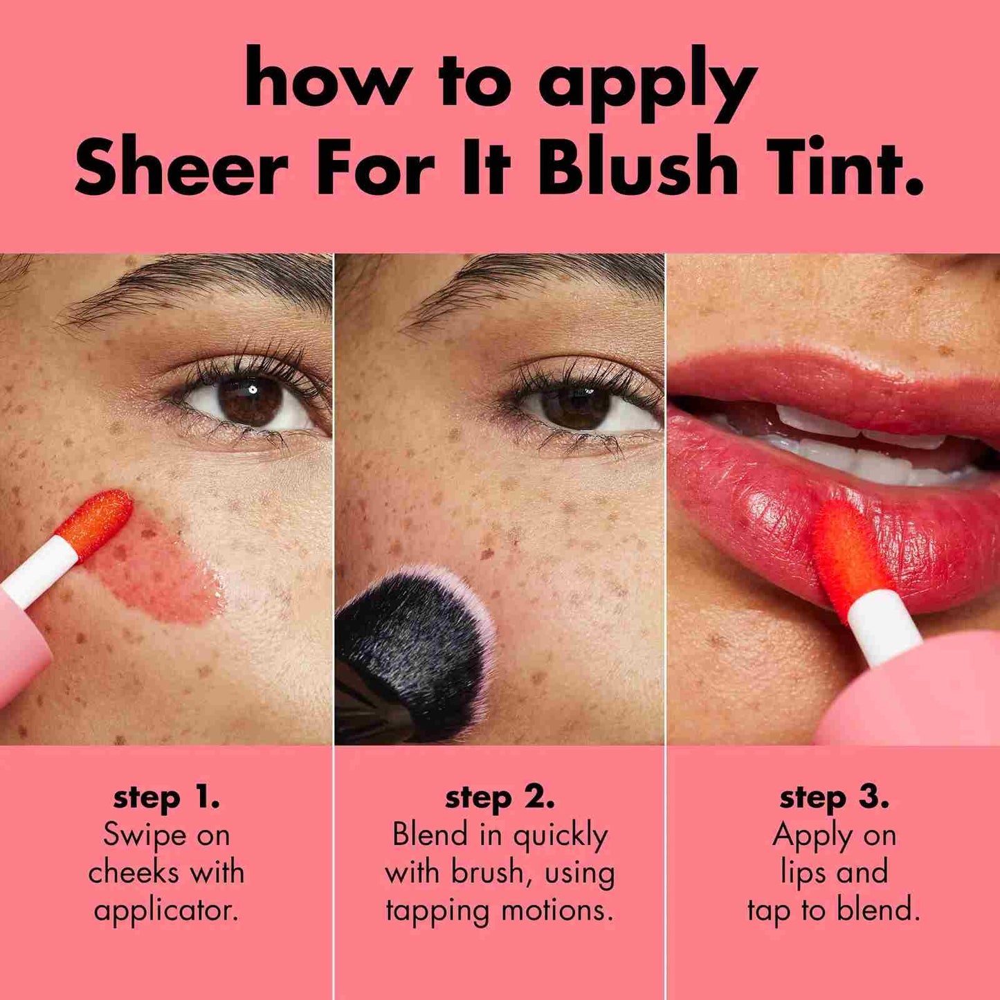 Sheer Black Cherry Lip & Cheek Blush Tint