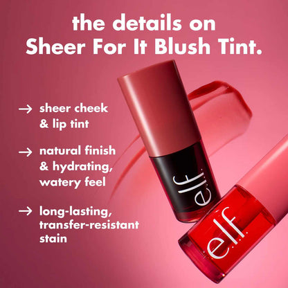 Sheer Black Cherry Lip & Cheek Blush Tint