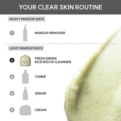 Green Rice Fresh Mochi Cleanser: Deep Pore Detox & Glass Skin Radiance