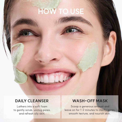 Green Rice Fresh Mochi Cleanser: Deep Pore Detox & Glass Skin Radiance