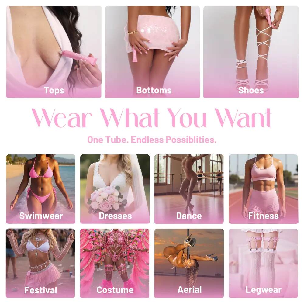Sweatproof Body Adhesive – Keep Clothes Perfectly Sealed in Place