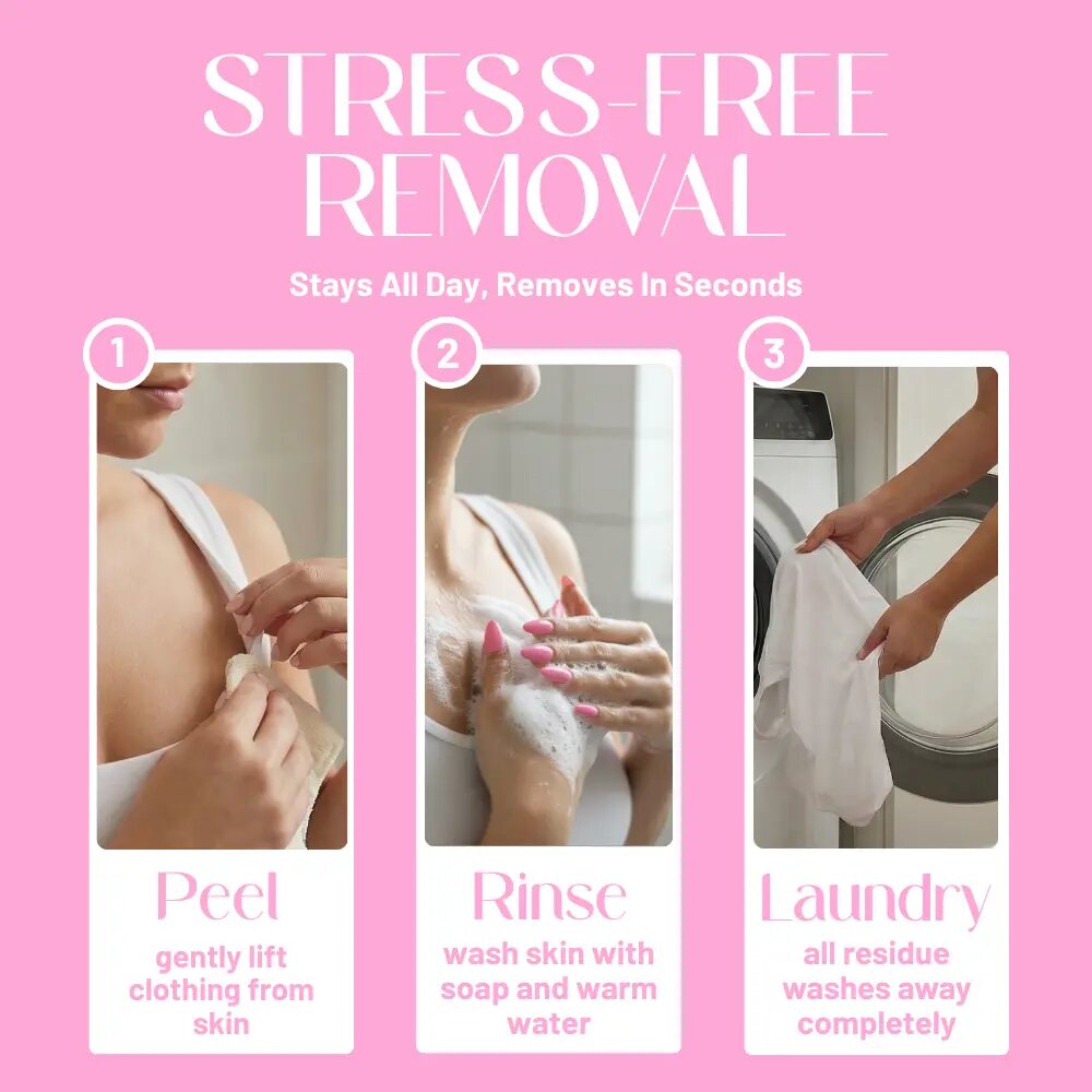 Sweatproof Body Adhesive – Keep Clothes Perfectly Sealed in Place