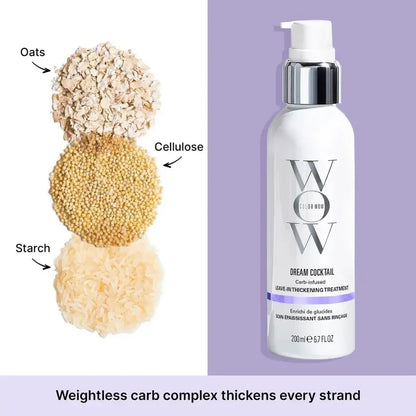Instant Hair Thickening Leave-In Treatment for Fine & Flat Hair