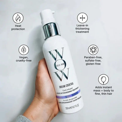 Instant Hair Thickening Leave-In Treatment for Fine & Flat Hair