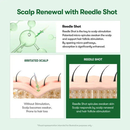 Reedle Shot Brush Hair Serum