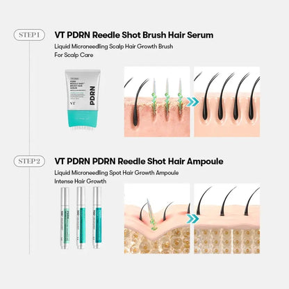Reedle Shot Brush Hair Serum