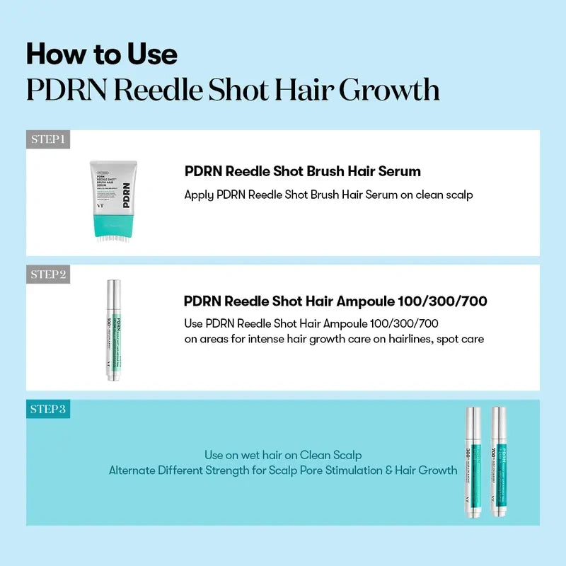 Reedle Shot Brush Hair Serum