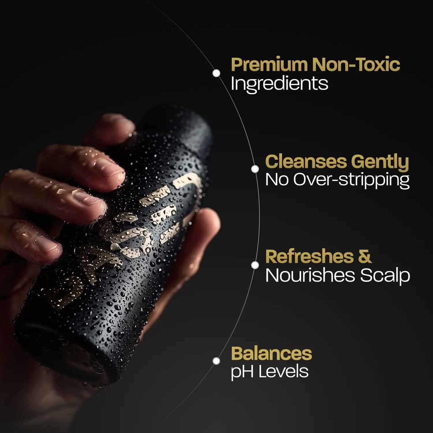 Oil-Control Men's Hair Care Set