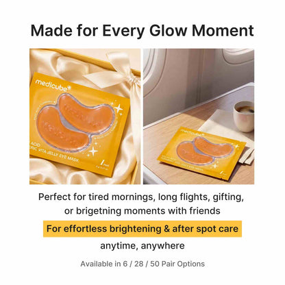 Kojic Turmeric Vitamin C Hydrogel Eye Patches