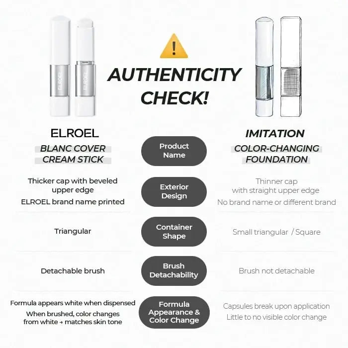 Blanc Cover Cream Stick V White - Korean Foundation