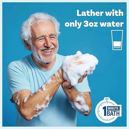 [BUY 2 GET 1 FREE] Rinse-Free Bathing Wipes