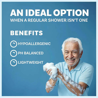 [BUY 2 GET 1 FREE] Rinse-Free Bathing Wipes