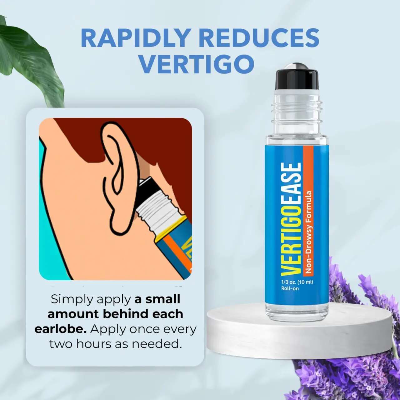 [BUY 1 GET 1 FREE] Vertigo Relief Essential Oil Roll-On
