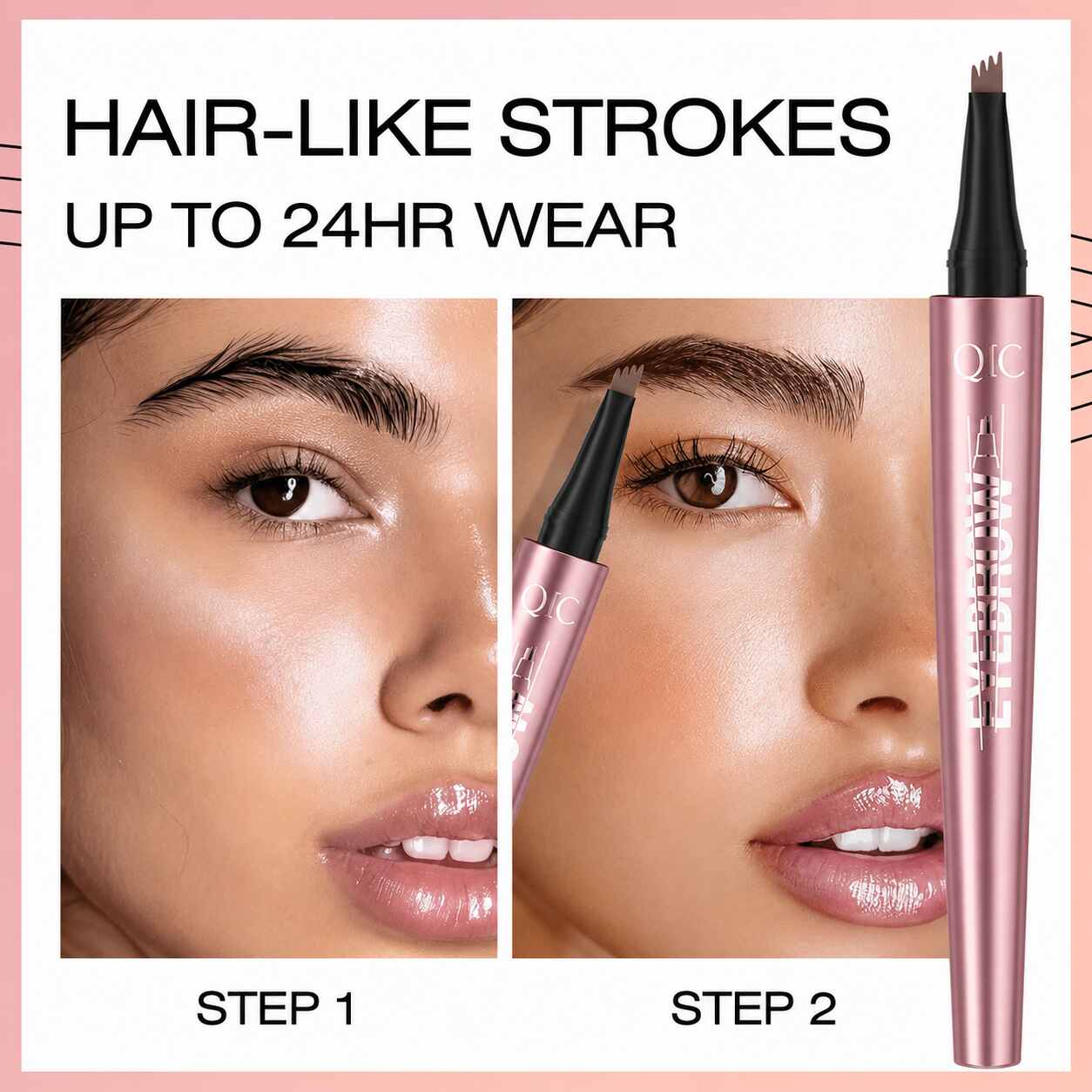 [BUY 1 GET 1 FREE] Waterproof 4-Tip Microblading Brow Pen