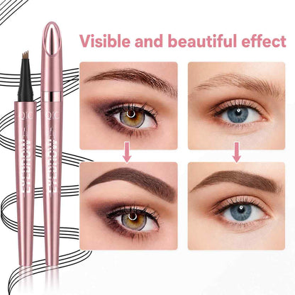 [BUY 1 GET 1 FREE] Waterproof 4-Tip Microblading Brow Pen
