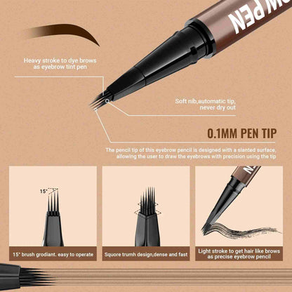 [BUY 1 GET 1 FREE] Waterproof Dual-Ended Microblading Brow Pen