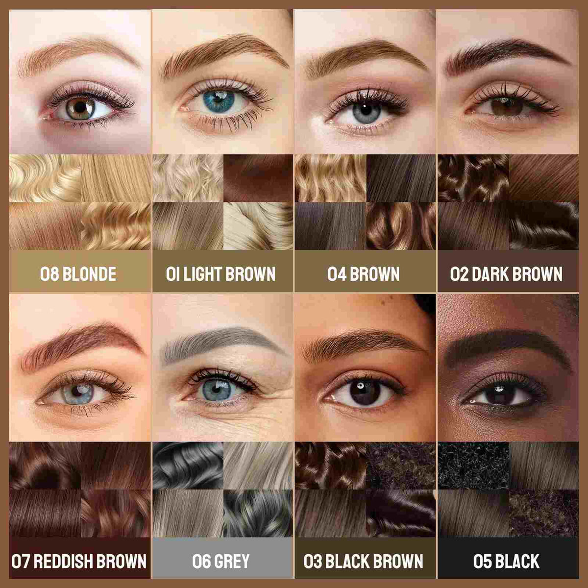 [BUY 1 GET 1 FREE] Waterproof Dual-Ended Microblading Brow Pen