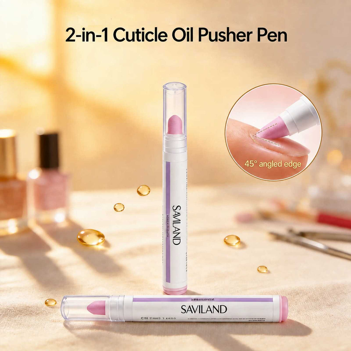 [BUY 1 GET 1 FREE] 45° Ceramic Cuticle Remover Pen
