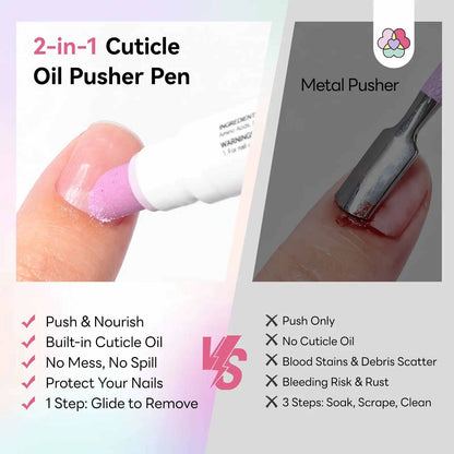 [BUY 1 GET 1 FREE] 45° Ceramic Cuticle Remover Pen