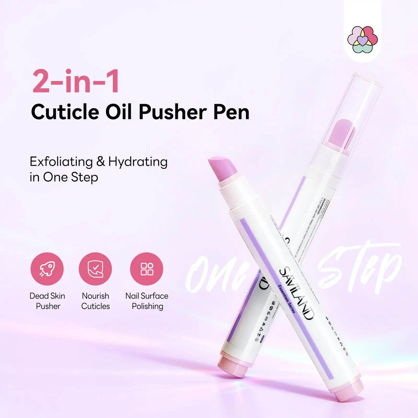 [BUY 1 GET 1 FREE] 45° Ceramic Cuticle Remover Pen
