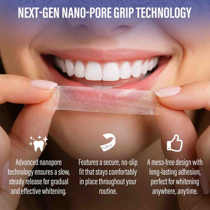 [BUY 1 GET 1 FREE] 7-Day Non-Slip Whitening Strips