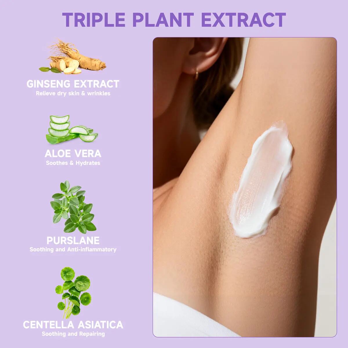 Gentle Bikini Hair Removal Spray for Sensitive Skin