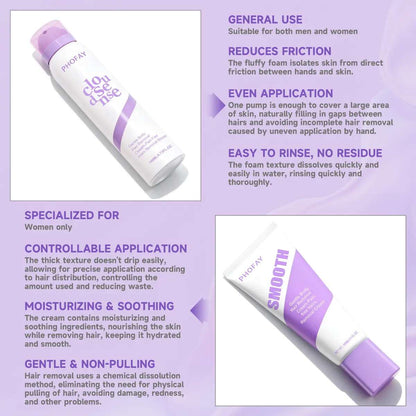 Gentle Bikini Hair Removal Spray for Sensitive Skin