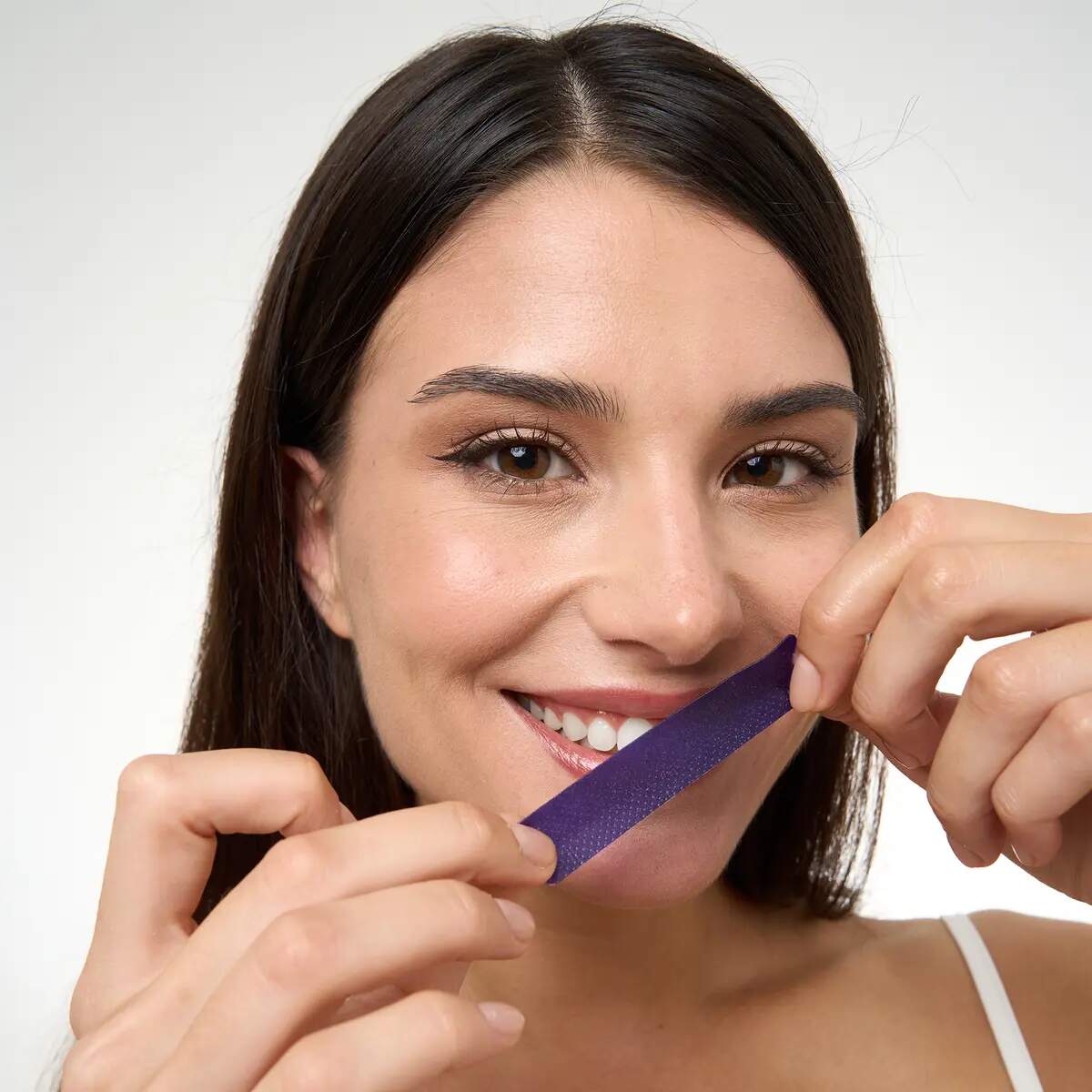 Peroxide-Free Purple Teeth Whitening Strips