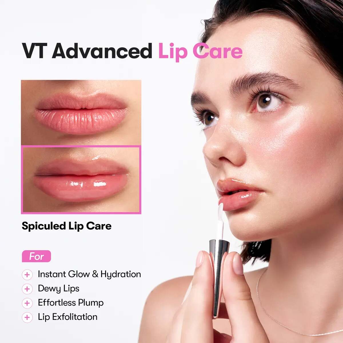 [BUY 1 GET 1 FREE] Hydrating Microneedle Lip Plumper Gloss