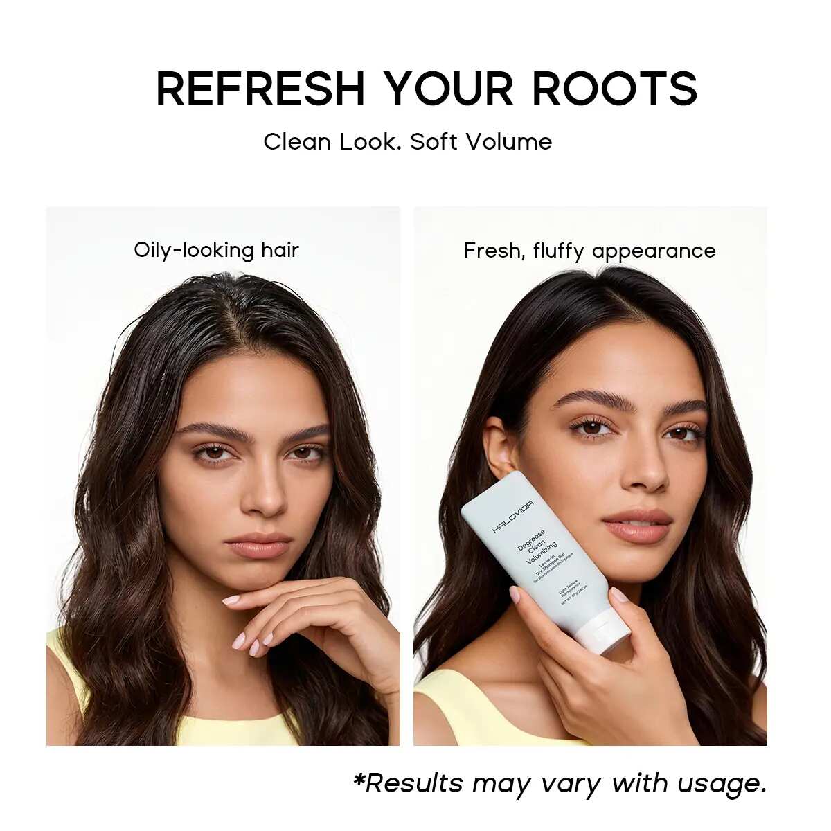 Oil-Control Volumizing Dry Shampoo Gel