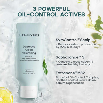 Oil-Control Volumizing Dry Shampoo Gel