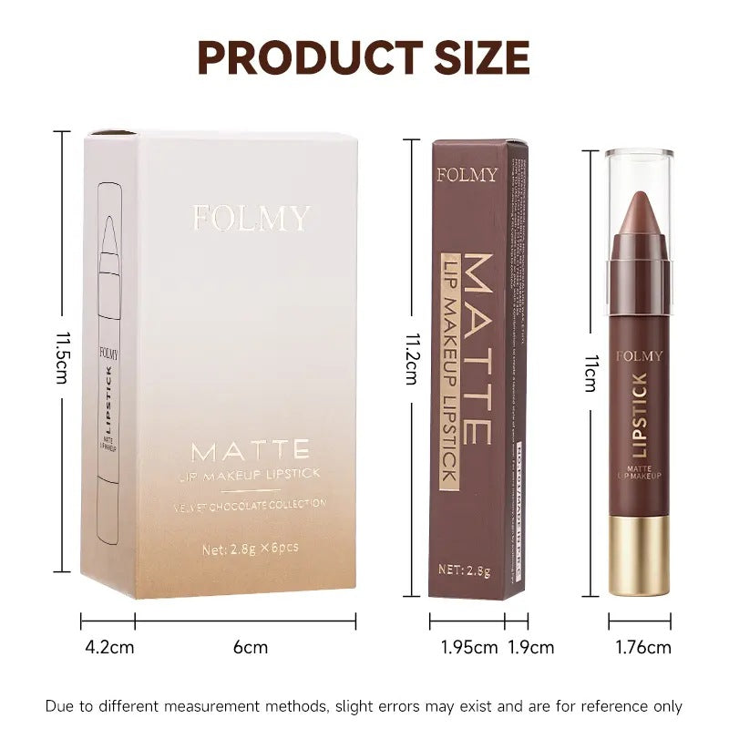 Waterproof Matte Brown Lipstick