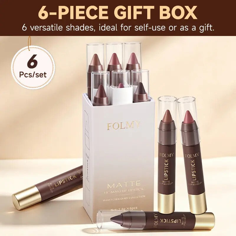 Waterproof Matte Brown Lipstick