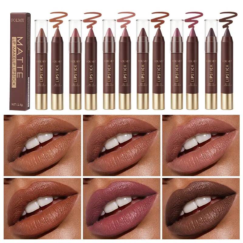 Waterproof Matte Brown Lipstick