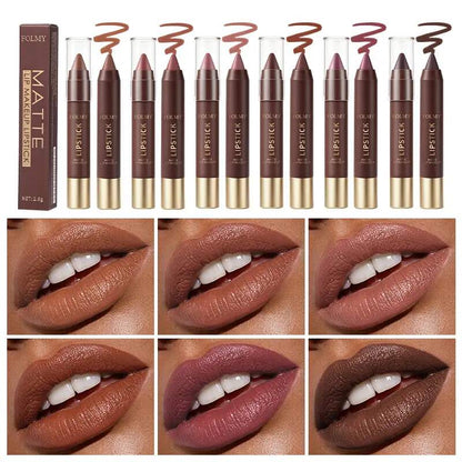Waterproof Matte Brown Lipstick