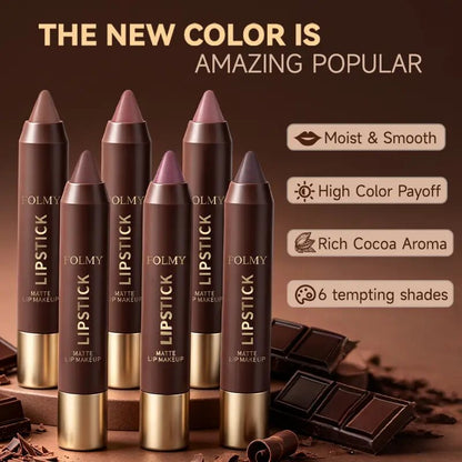 Waterproof Matte Brown Lipstick