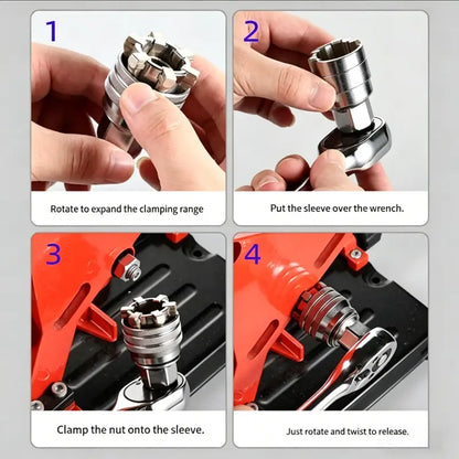 Universal Adjustable Bionic Wrench – Multi-Functional Grip Tool